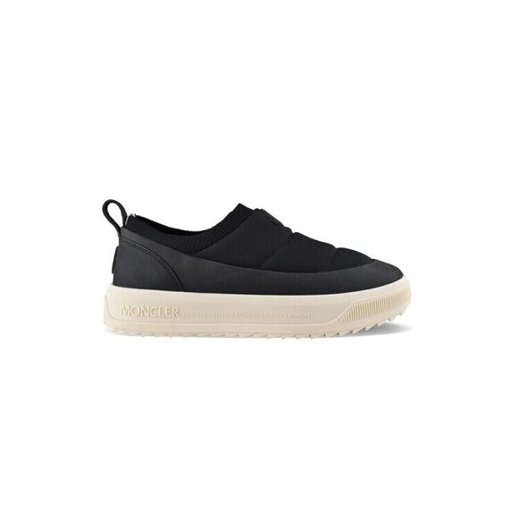 Moncler Black Nylon Slip-On Sneakers - NWT